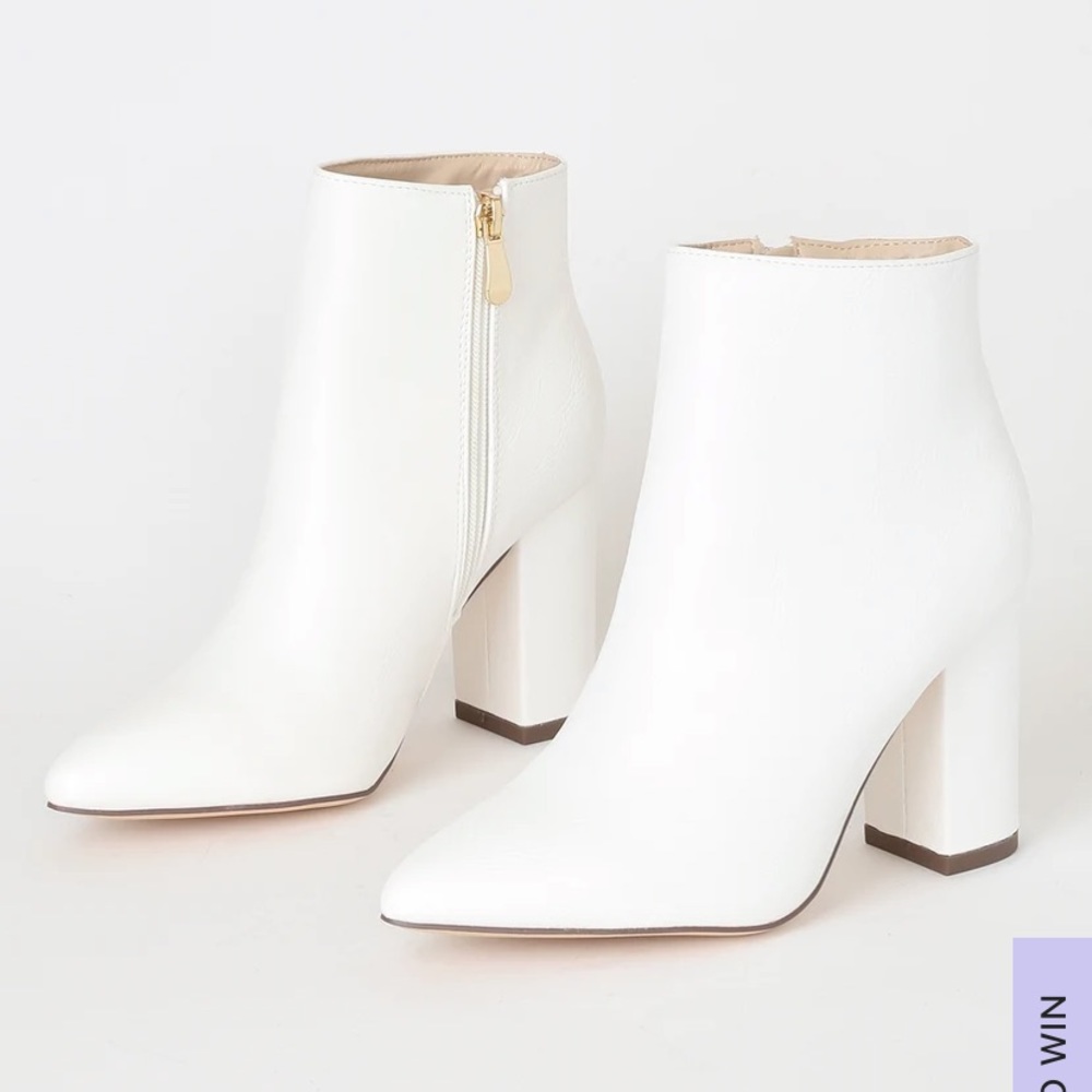 White Booties